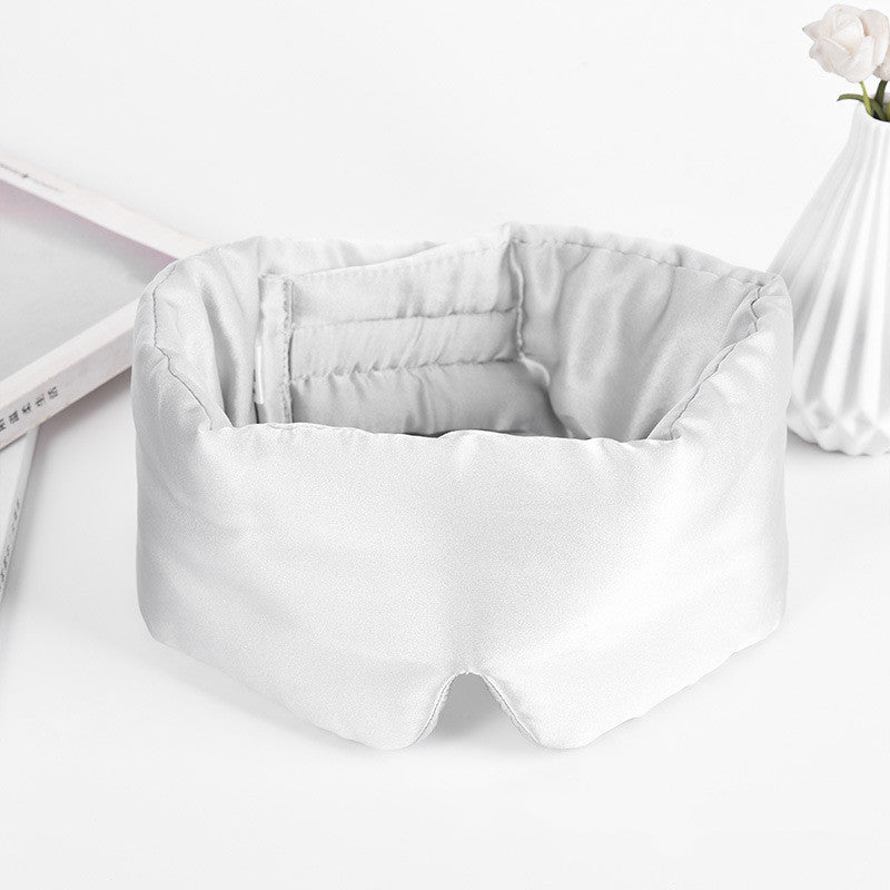 Silk Sleep Eye Mask – Breathable, Skin-Friendly with Noise-Reducing Ear Protection