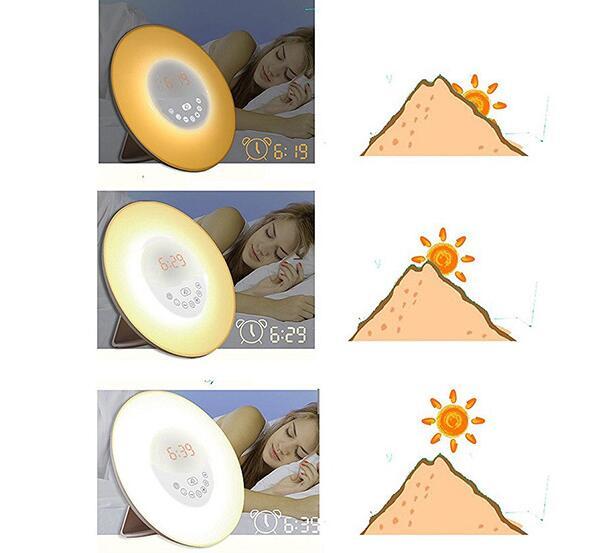 Sunrise Alarm Clock & Reading Light – Smart Wake-Up & Bedside Lamp
