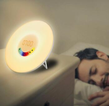 Sunrise Alarm Clock & Reading Light – Smart Wake-Up & Bedside Lamp