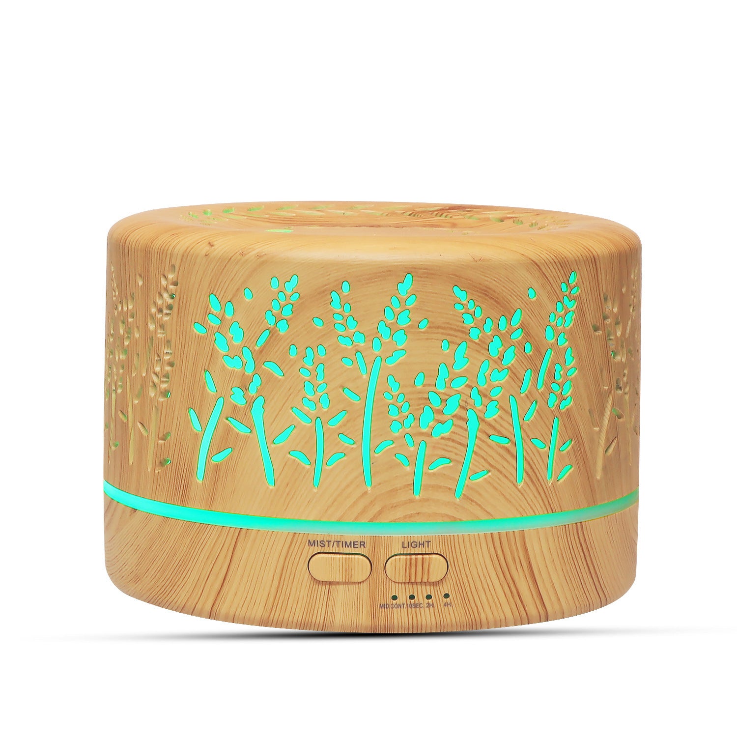 Mini Lavender Aroma Diffuser – 700ml Colorful Night Light Humidifier