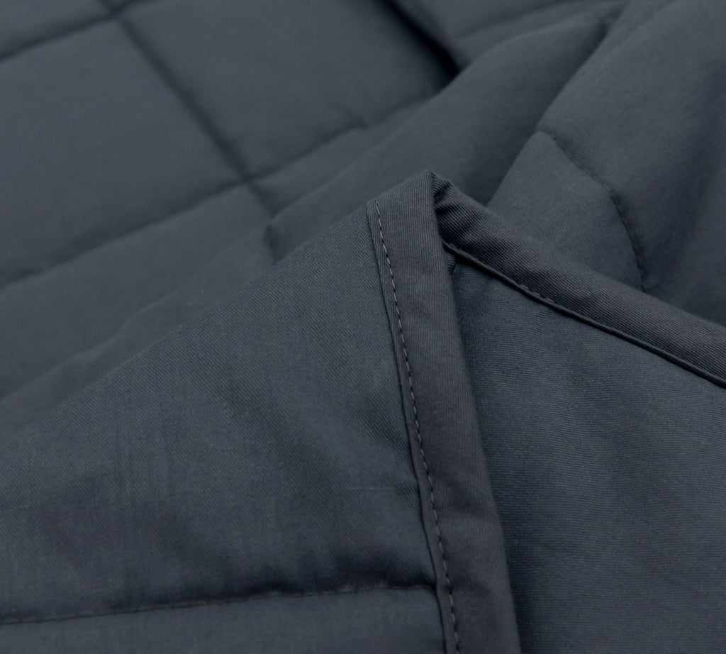 Cotton Weighted Blanket – Gravity Quilt for Stress Relief & Better Sleep