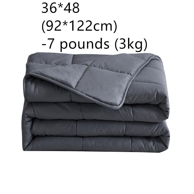 Cotton Weighted Blanket – Gravity Quilt for Stress Relief & Better Sleep