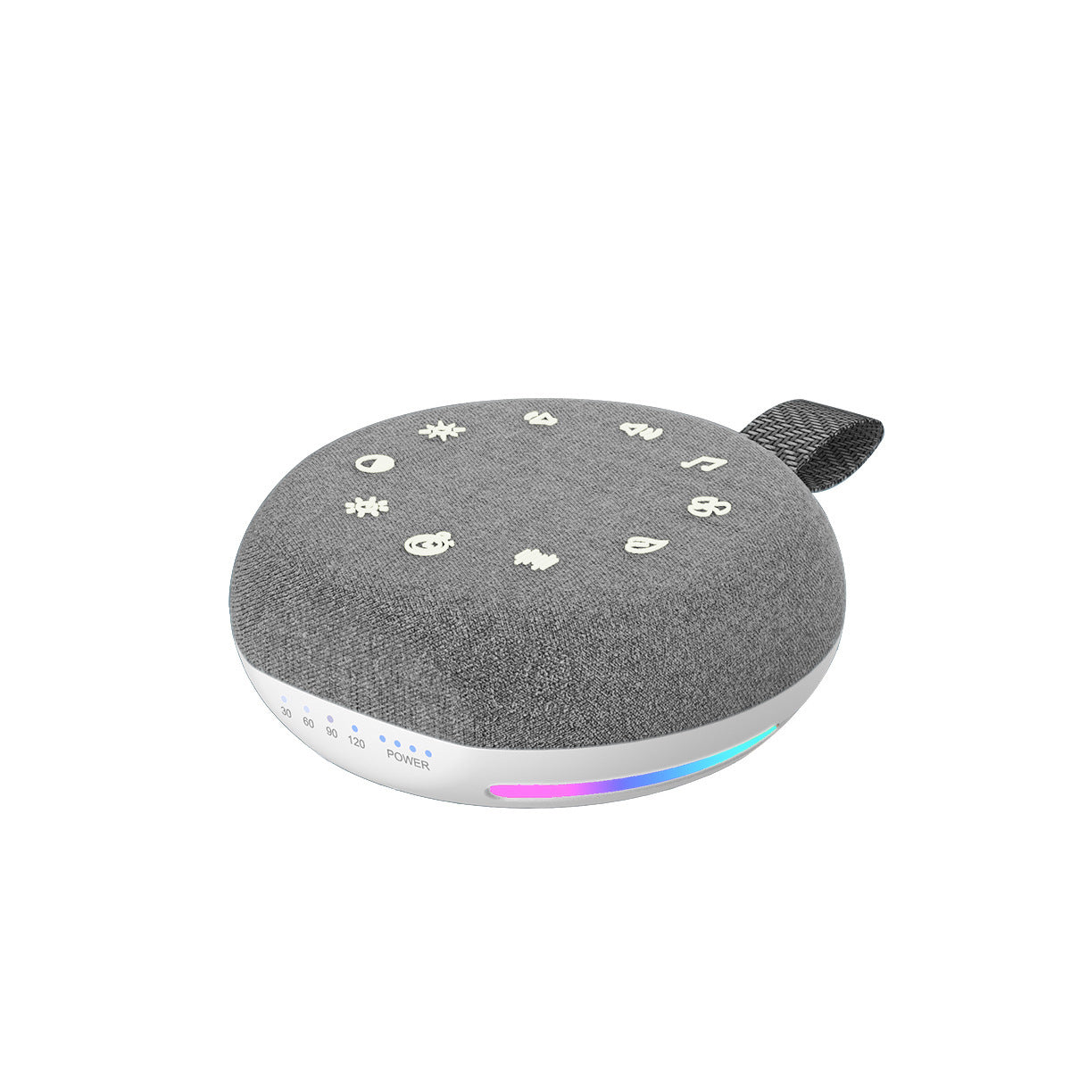 White Noise Sleep Aid Machine with Night Light – Portable Relaxation