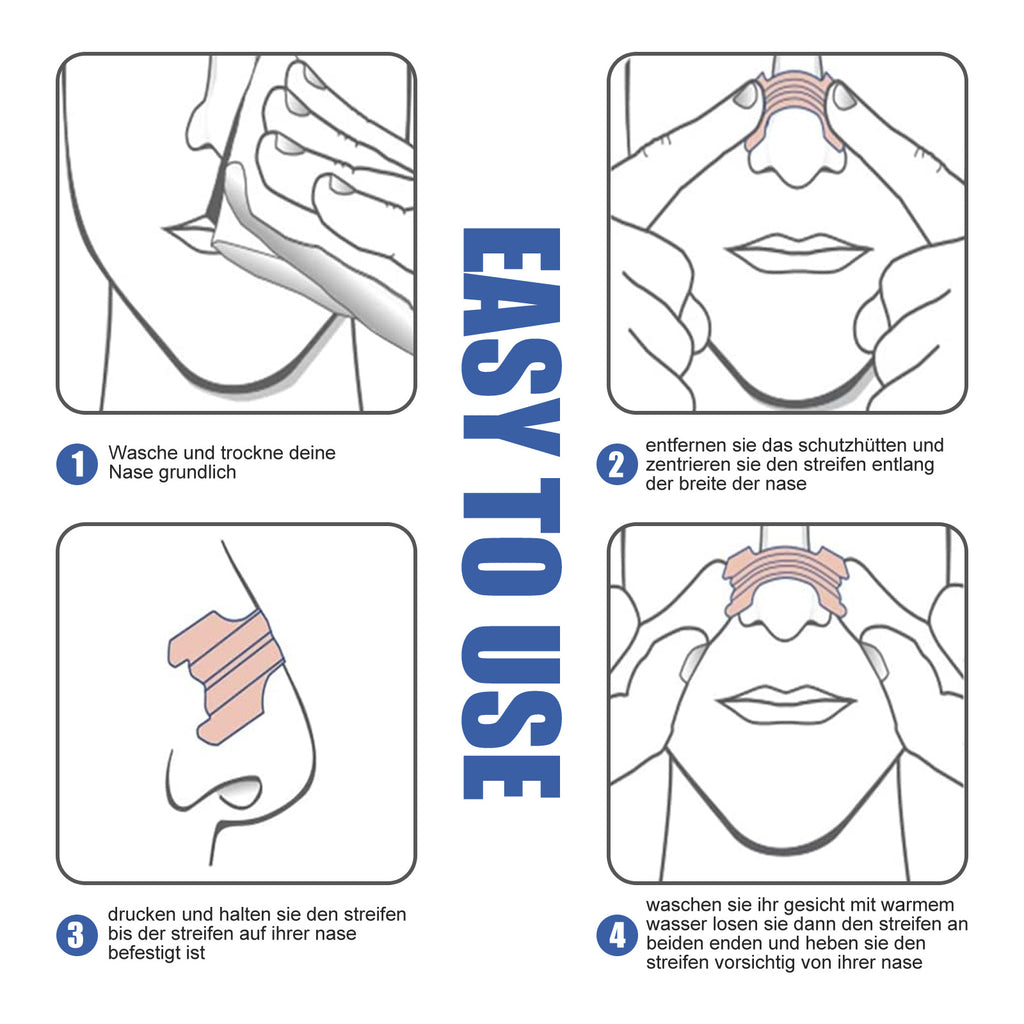 [US Only] West&Month Nasal Strips – Anti-Snoring & Airway Support (1–4 Packs)