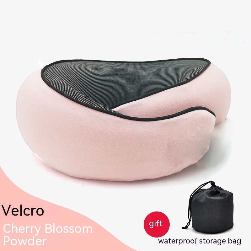 Memory Foam Cervical Neck Pillow – U-Shaped Travel & Nap Cushion