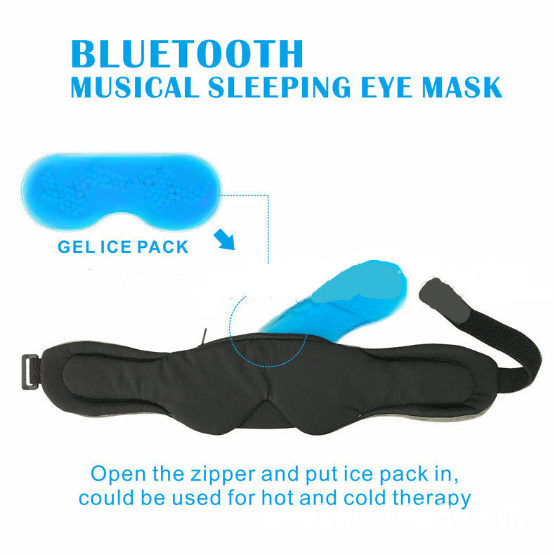 Bluetooth Sleep Headgear – Wireless Music Sleep Band with Built-in Headphones