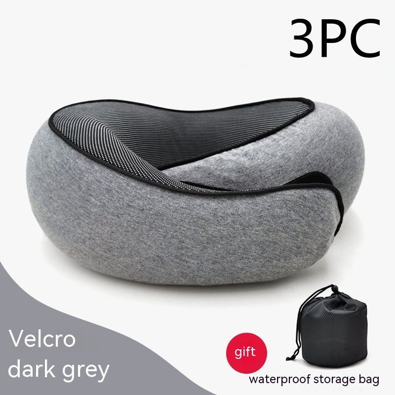 Memory Foam Cervical Neck Pillow – U-Shaped Travel & Nap Cushion