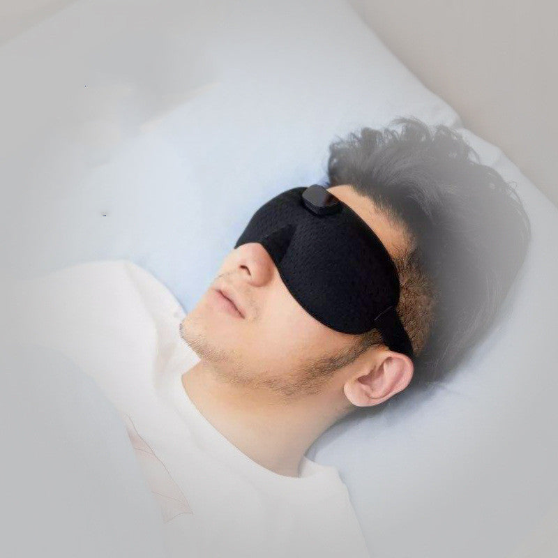Smart Anti-Snoring Eye Mask – Magnetic Massage with App Control