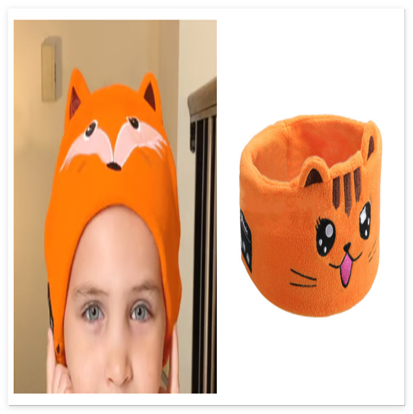 Bluetooth Headset Animal Headband Sleep Mask – Wireless Music & Eye Cover