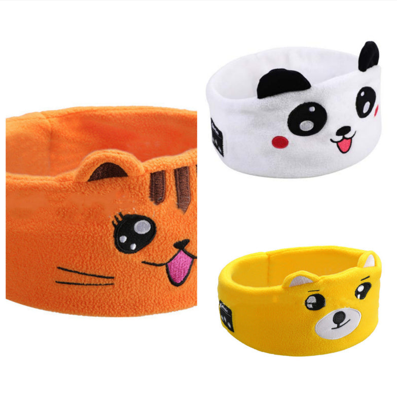 Bluetooth Headset Animal Headband Sleep Mask – Wireless Music & Eye Cover