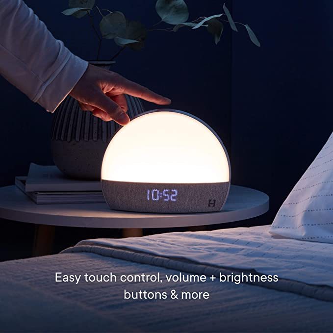 Hatch Restore Smart Sleep Clock – Sunrise Alarm, White Noise & Relaxation Light
