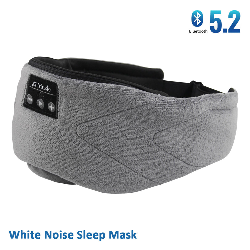 Bluetooth White Noise Sleep Mask – Wireless Eye Cover for Deep Sleep