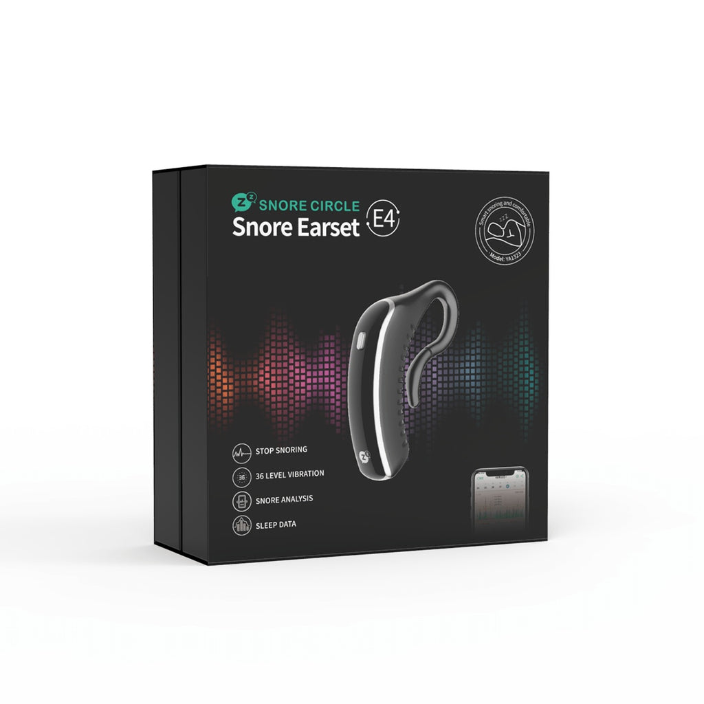 [US Only] Bluetooth Anti-Snoring Device – Smart Earset with Sleep Data Tracking