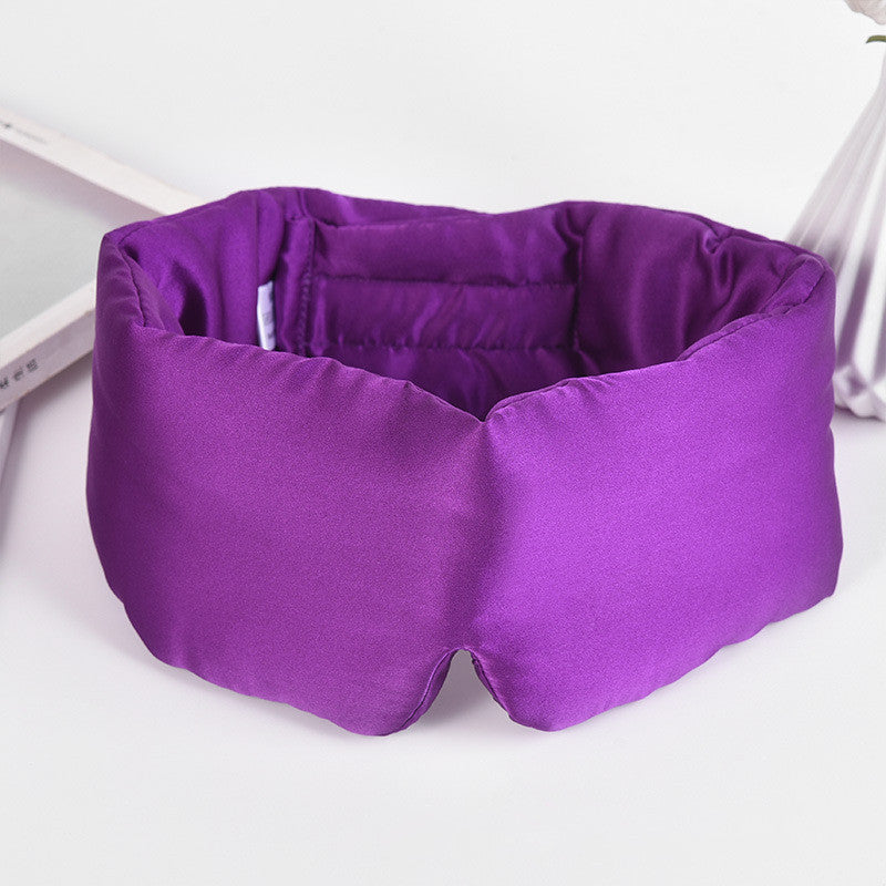 Silk Sleep Eye Mask – Breathable, Skin-Friendly with Noise-Reducing Ear Protection