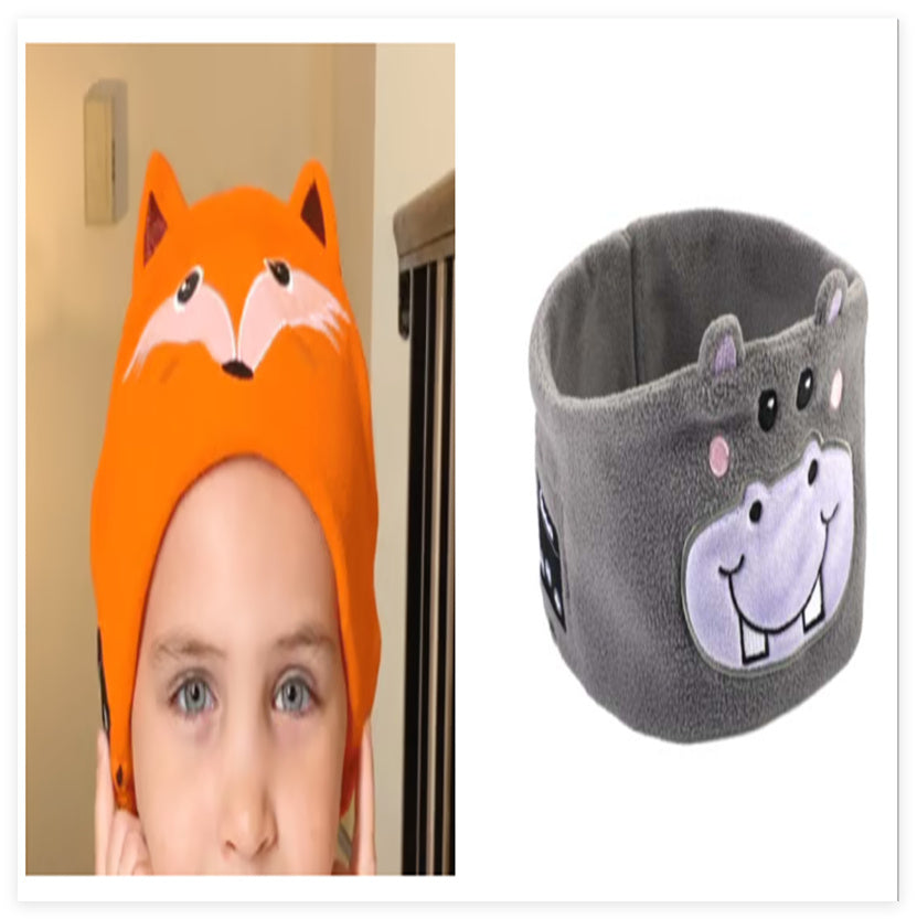 Bluetooth Headset Animal Headband Sleep Mask – Wireless Music & Eye Cover