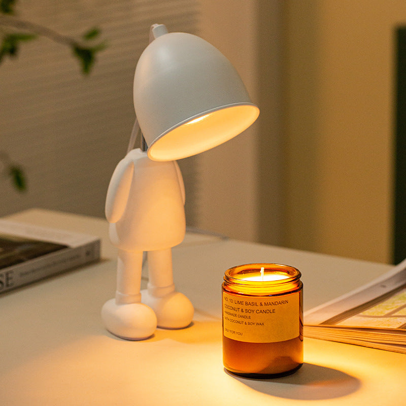 Aromatherapy Candle & Wax Melting Lamp – Robot Design Mood Light