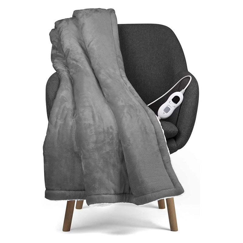 Shawl & Heating Blanket – Flannel Hand Warmer & Knee Pad (Electric, 3 Heat Levels)
