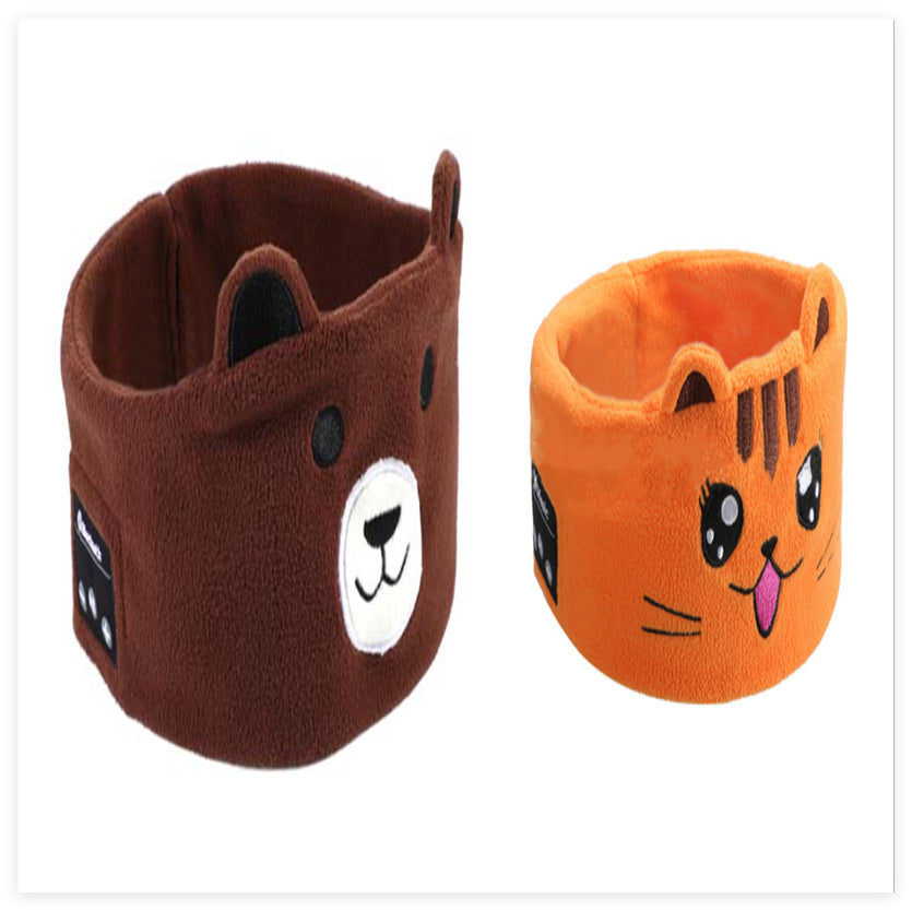 Bluetooth Headset Animal Headband Sleep Mask – Wireless Music & Eye Cover
