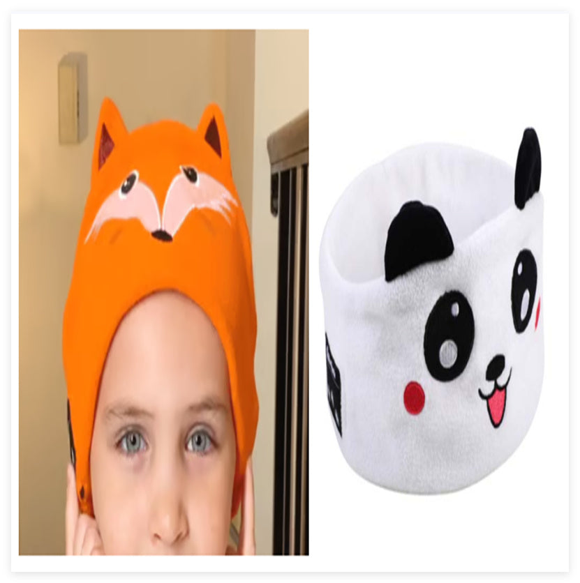 Bluetooth Headset Animal Headband Sleep Mask – Wireless Music & Eye Cover