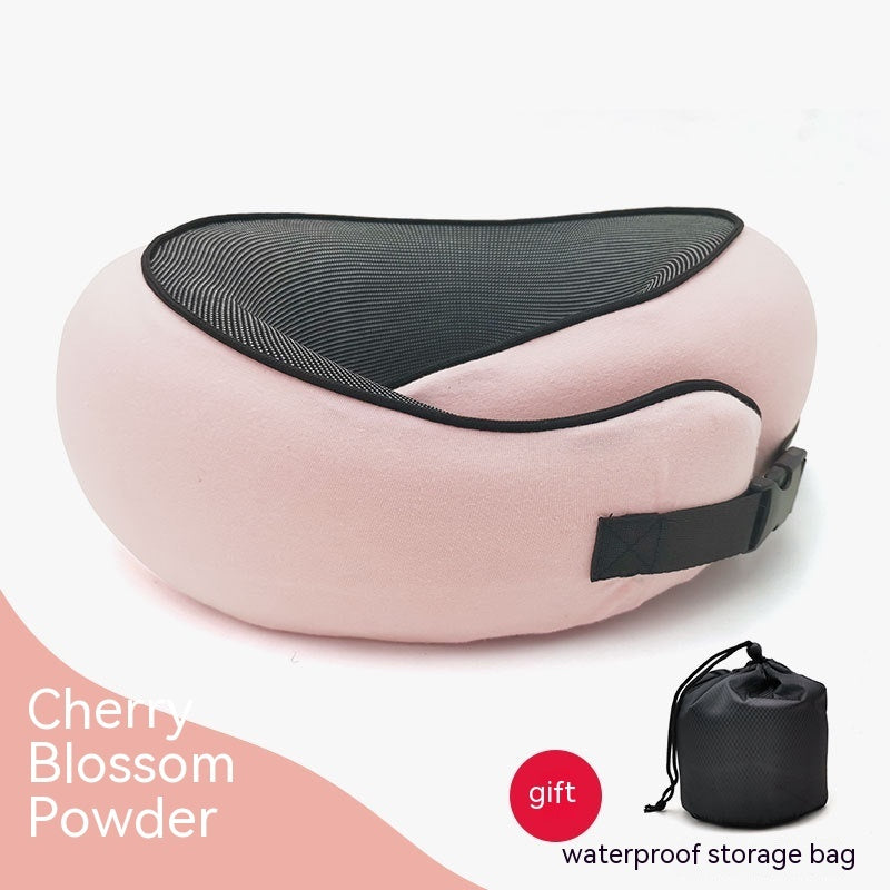 Memory Foam Cervical Neck Pillow – U-Shaped Travel & Nap Cushion