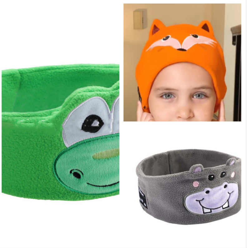Bluetooth Headset Animal Headband Sleep Mask – Wireless Music & Eye Cover