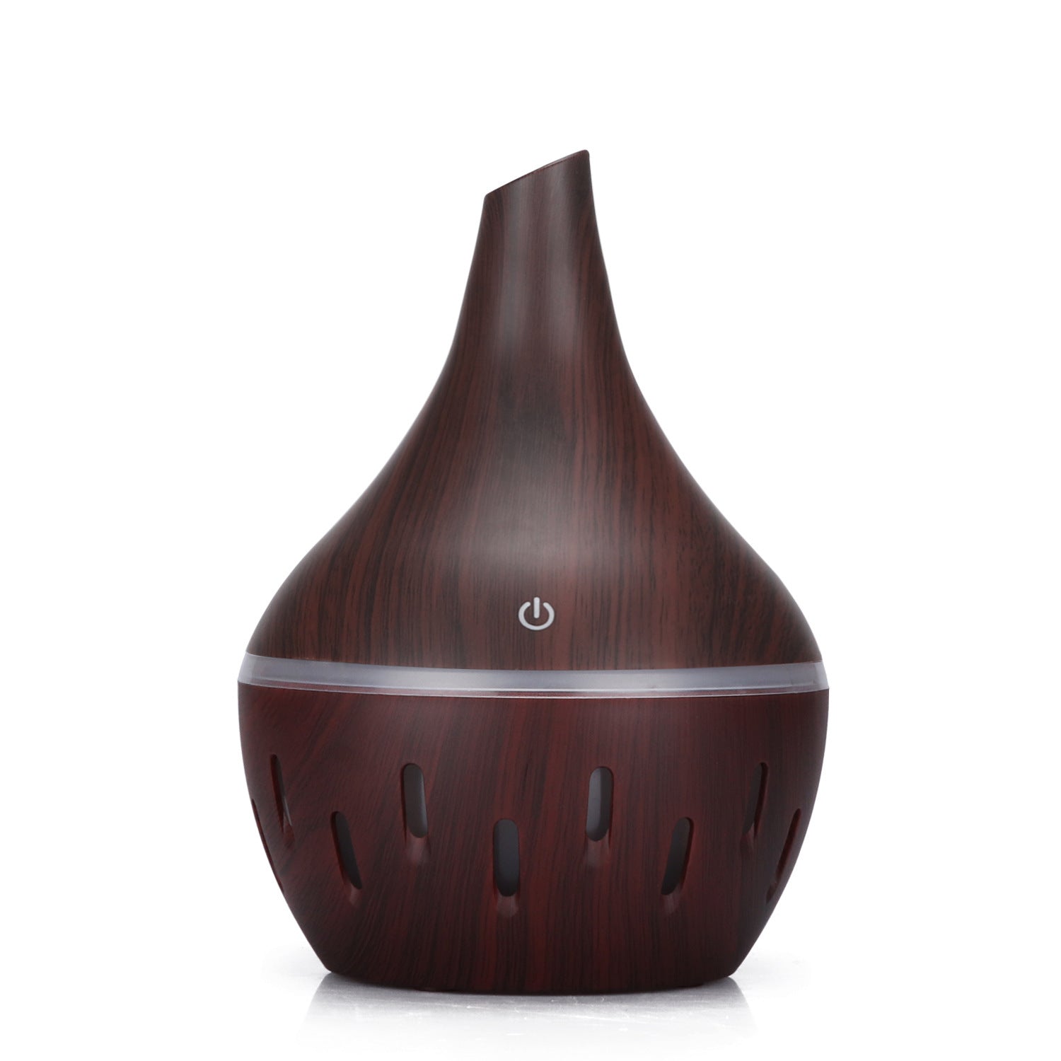 Mini Household Air Humidifier – USB Wood Grain Quiet Diffuser