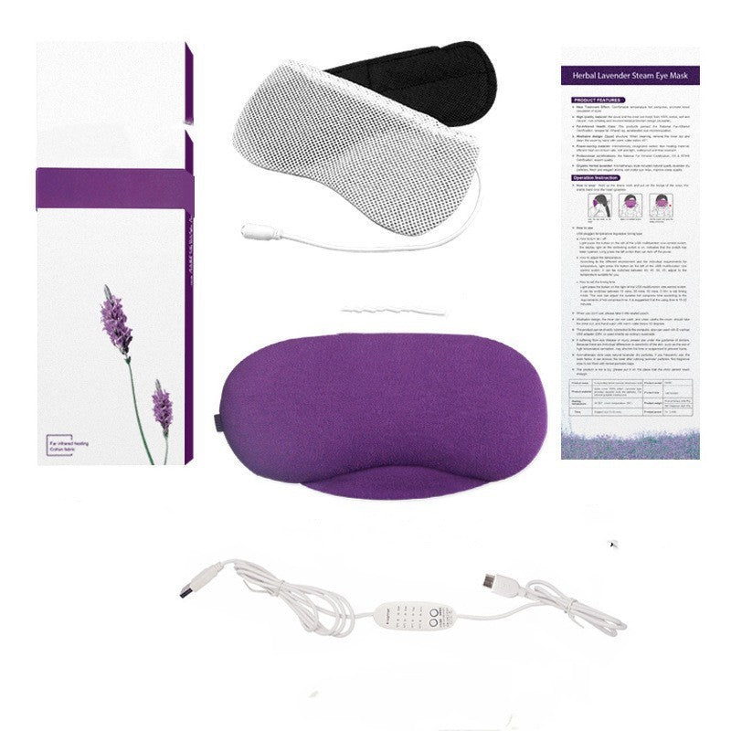 Intelligent Steam Eye Mask – USB Heated with Aromatherapy