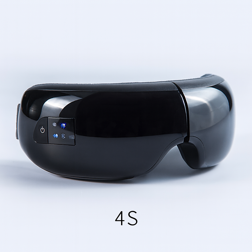 Steam Eye Mask with Bluetooth Music & Hot Compress – Foldable Heated Eye Massager
