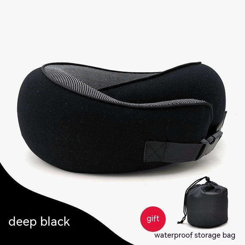 Memory Foam Cervical Neck Pillow – U-Shaped Travel & Nap Cushion