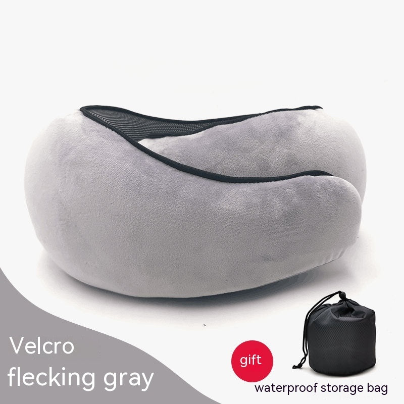 Memory Foam Cervical Neck Pillow – U-Shaped Travel & Nap Cushion