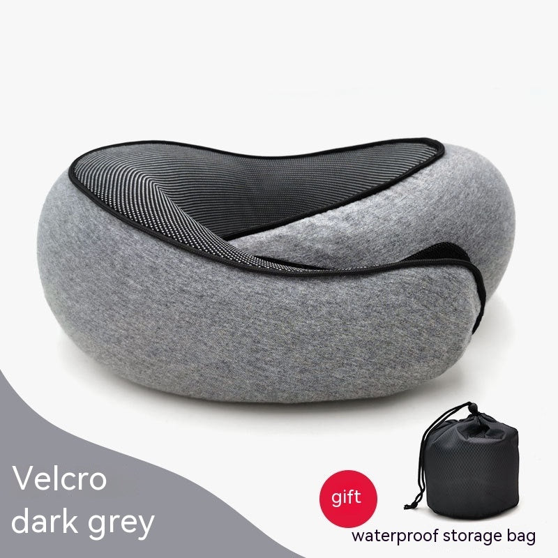 Memory Foam Cervical Neck Pillow – U-Shaped Travel & Nap Cushion
