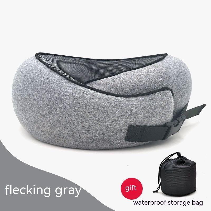 Memory Foam Cervical Neck Pillow – U-Shaped Travel & Nap Cushion