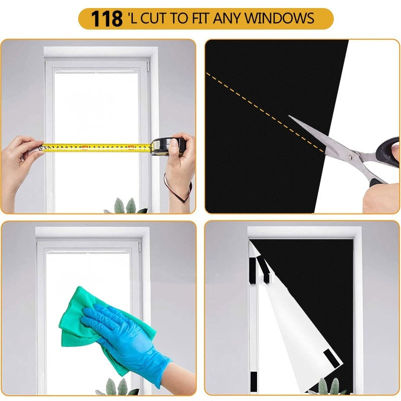 Portable Full Blackout Travel Curtain – Instant Privacy Anywhere