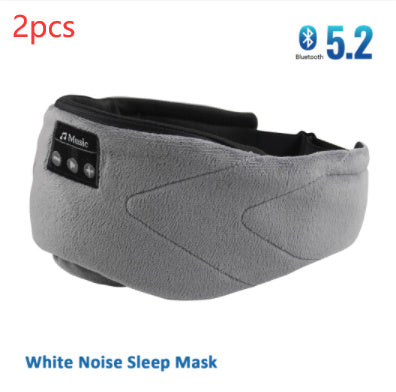 Bluetooth White Noise Sleep Mask – Wireless Eye Cover for Deep Sleep