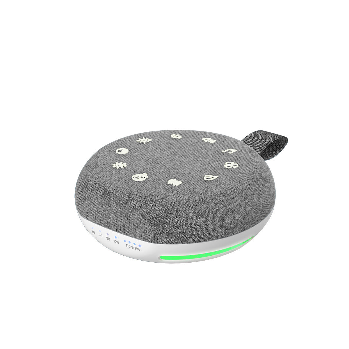 White Noise Sleep Aid Machine with Night Light – Portable Relaxation