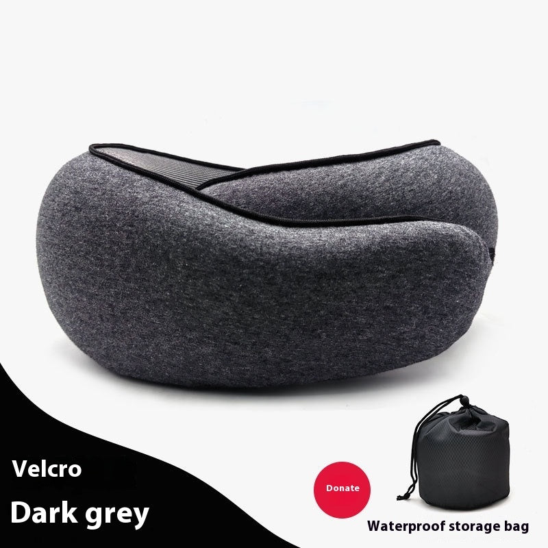 Memory Foam Cervical Neck Pillow – U-Shaped Travel & Nap Cushion