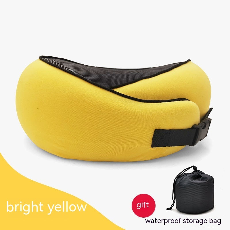 Memory Foam Cervical Neck Pillow – U-Shaped Travel & Nap Cushion