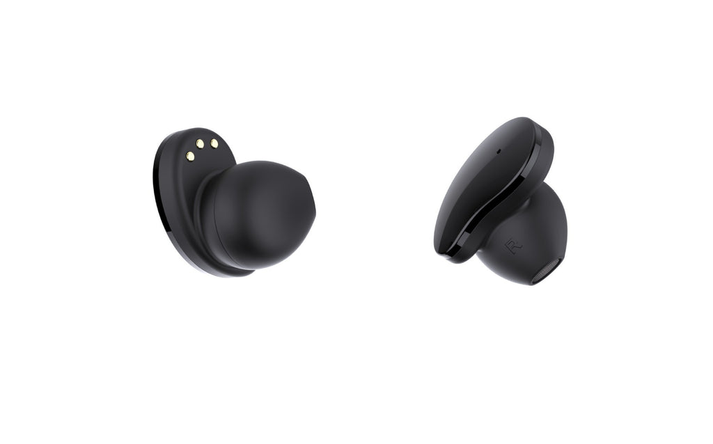 Smart Bracelet & Bluetooth Earbuds Combo – Heart Rate, Sleep Tracking & TWS Music (Black)