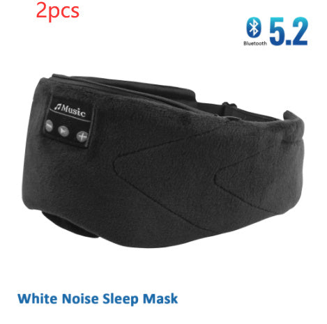 Bluetooth White Noise Sleep Mask – Wireless Eye Cover for Deep Sleep