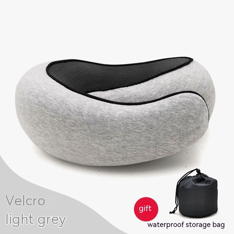 Memory Foam Cervical Neck Pillow – U-Shaped Travel & Nap Cushion